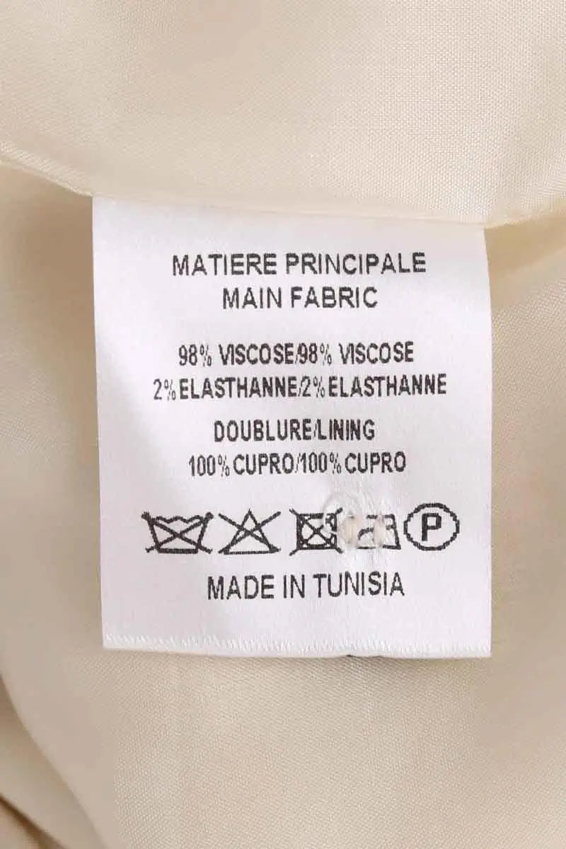 Veste Vanessa Bruno Beige en Viscose