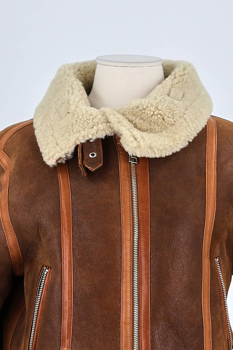 Veste Vanessa Bruno Marron en Cuir