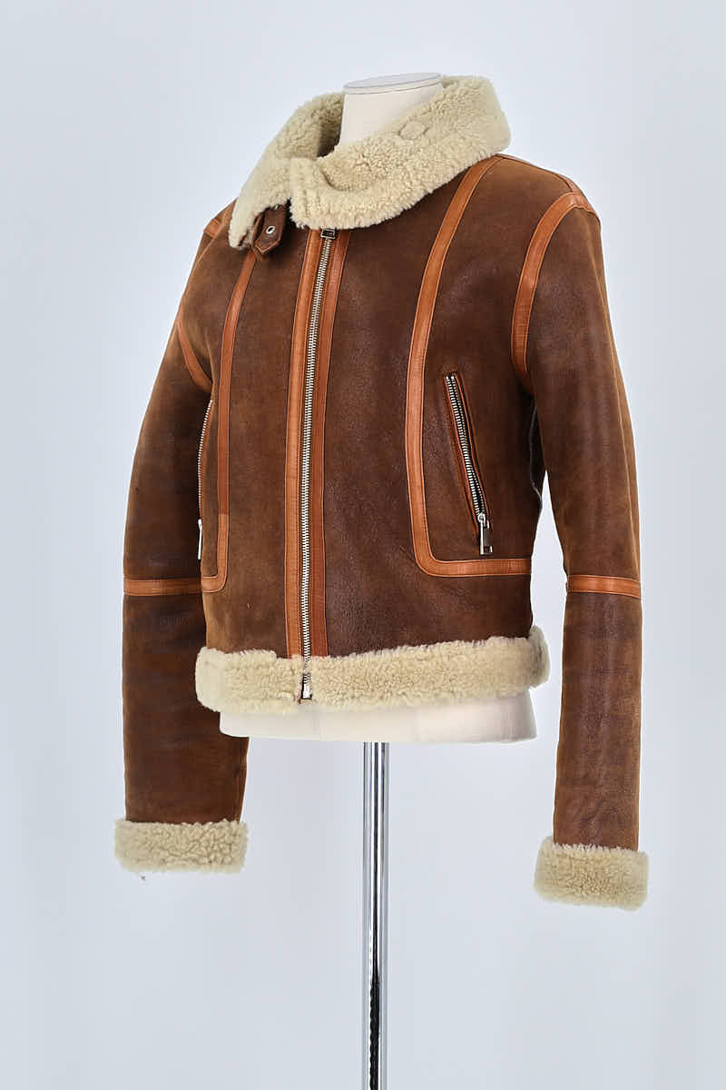 Veste Vanessa Bruno Marron en Cuir