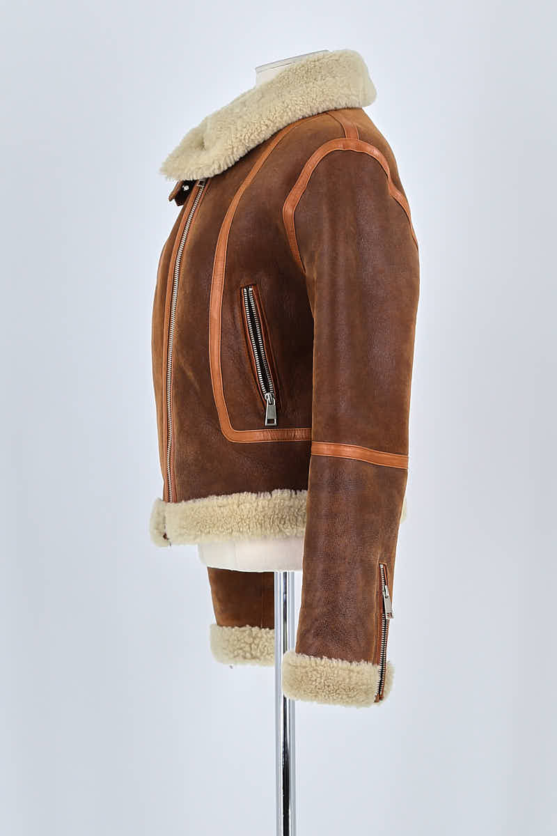 Veste Vanessa Bruno Marron en Cuir