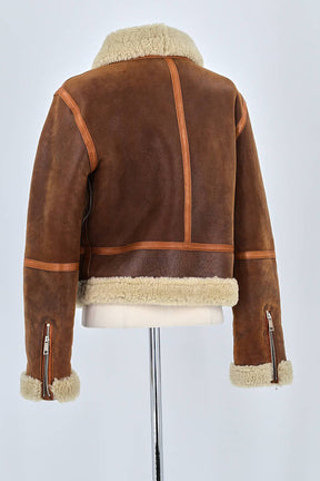 Veste Vanessa Bruno Marron en Cuir