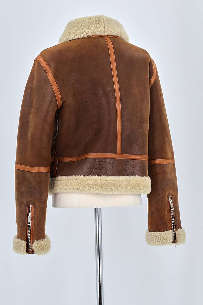 Veste Vanessa Bruno Marron en Cuir
