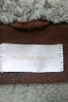 Veste Vanessa Bruno Marron en Cuir