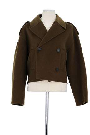 Veste Vanessa Bruno Marron en Laine, taille S - Seconde Main