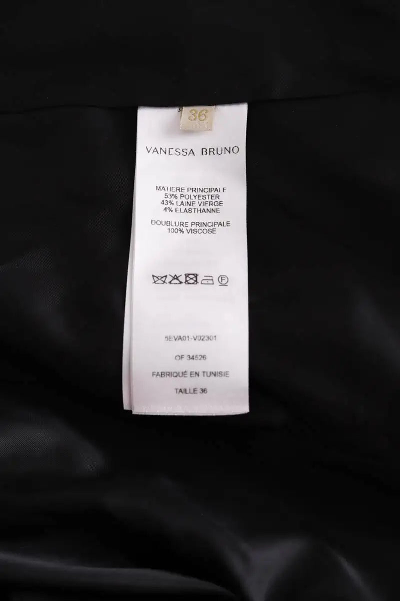 Veste Vanessa Bruno Noir en Synthétique