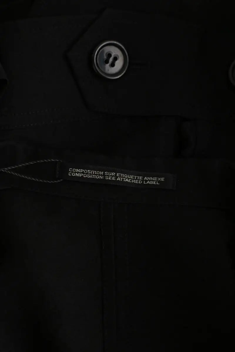 Veste Yohji Yamamoto Noir en Laine