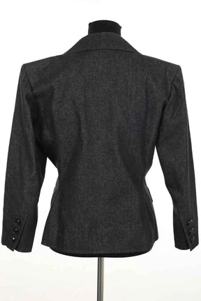 Veste Yves Saint Laurent Anthracite en Coton