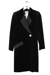 Veste Yves Saint Laurent Noir en Coton, taille M - Seconde Main