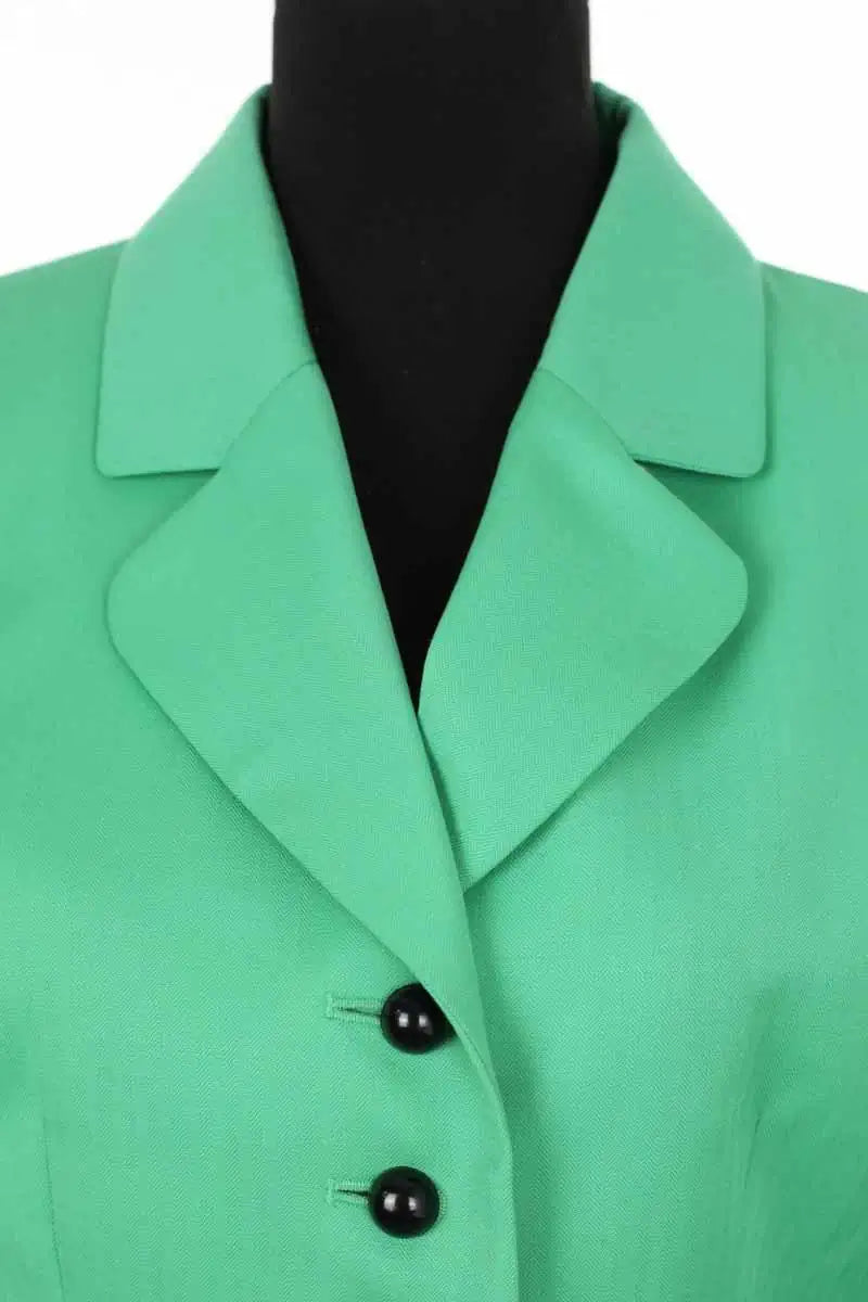 Veste Yves Saint Laurent Vert en Laine