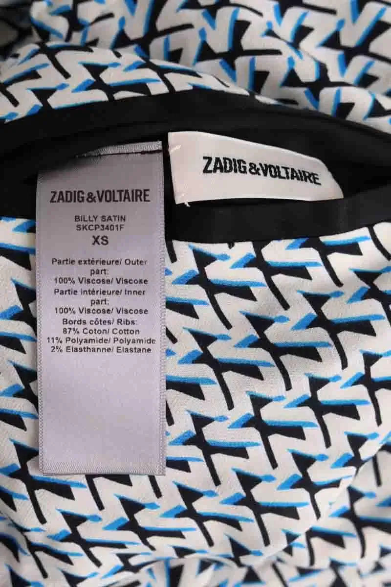 Veste Zadig & Voltaire Blanc en Viscose