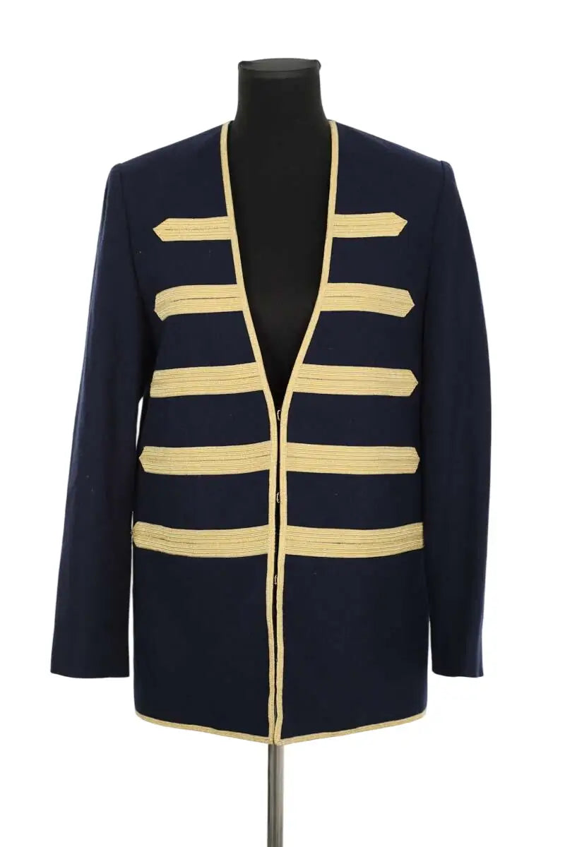 Veste Zadig & Voltaire Bleu en Laine, taille L - Seconde Main