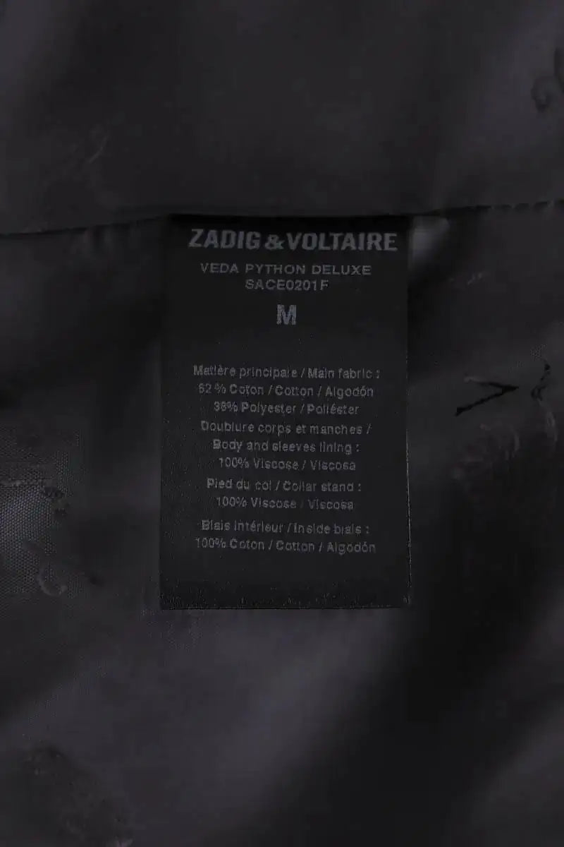 Veste Zadig & Voltaire Gris en Coton