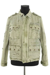 Veste Zadig & Voltaire Kaki en Coton, taille XS - Seconde Main