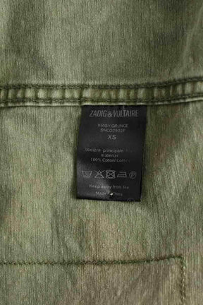 Veste Zadig & Voltaire Kaki en Coton
