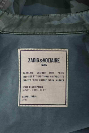 Veste Zadig & Voltaire Kaki en Coton