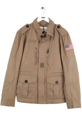 Veste Zadig & Voltaire Military jacket Kaki en Coton, taille S - Seconde Main