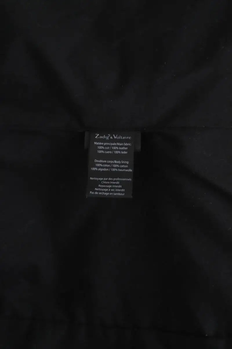 Veste Zadig & Voltaire Noir en Cuir