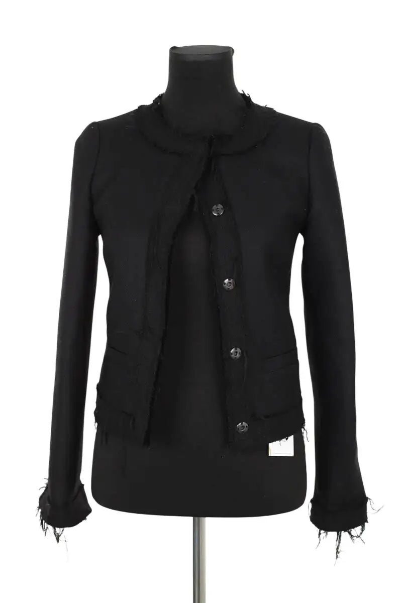 Veste Zadig & Voltaire Noir en Laine, taille XS - Seconde Main