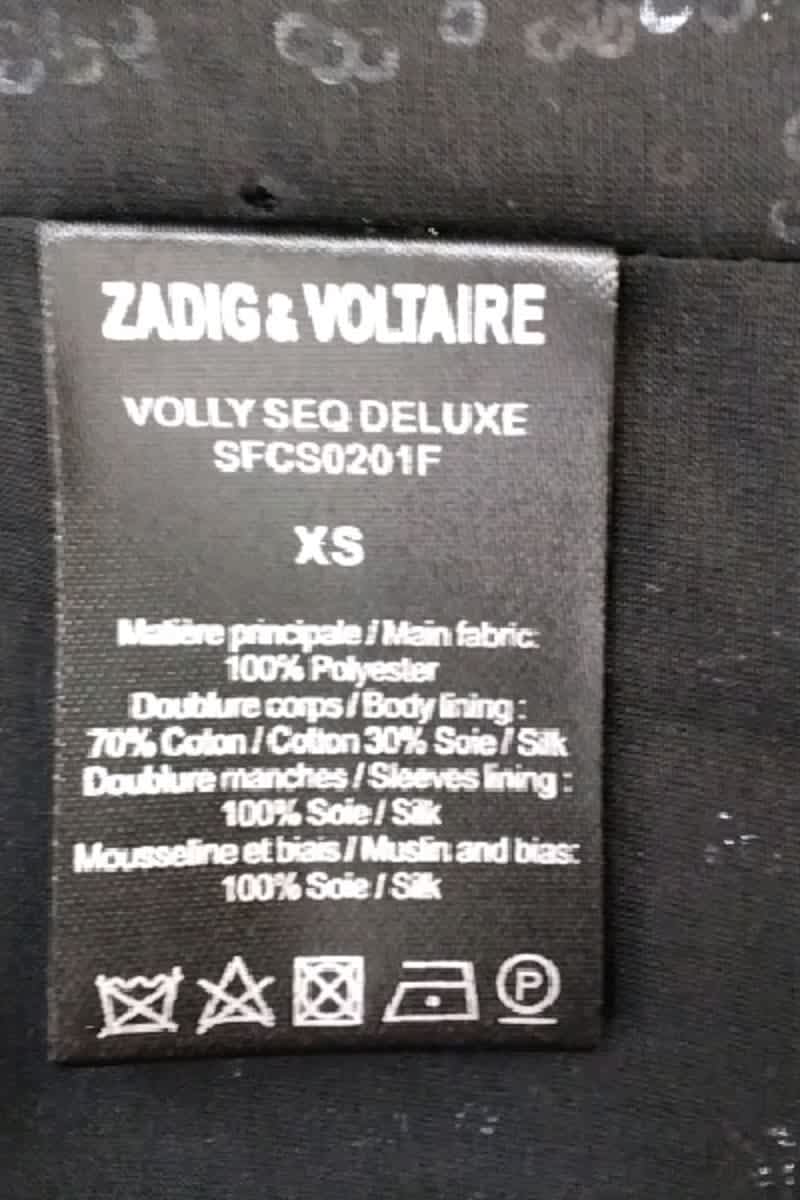 Veste Zadig & Voltaire Noir en Polyester