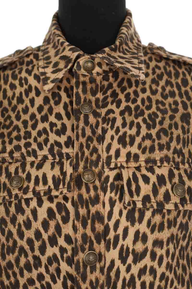 Veste Zadig & Voltaire Taskam denim leo Camel en Coton