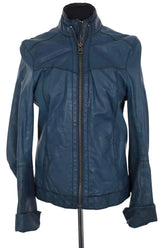 Veste Zadig & Voltaire Vert en Cuir, taille M - Seconde Main
