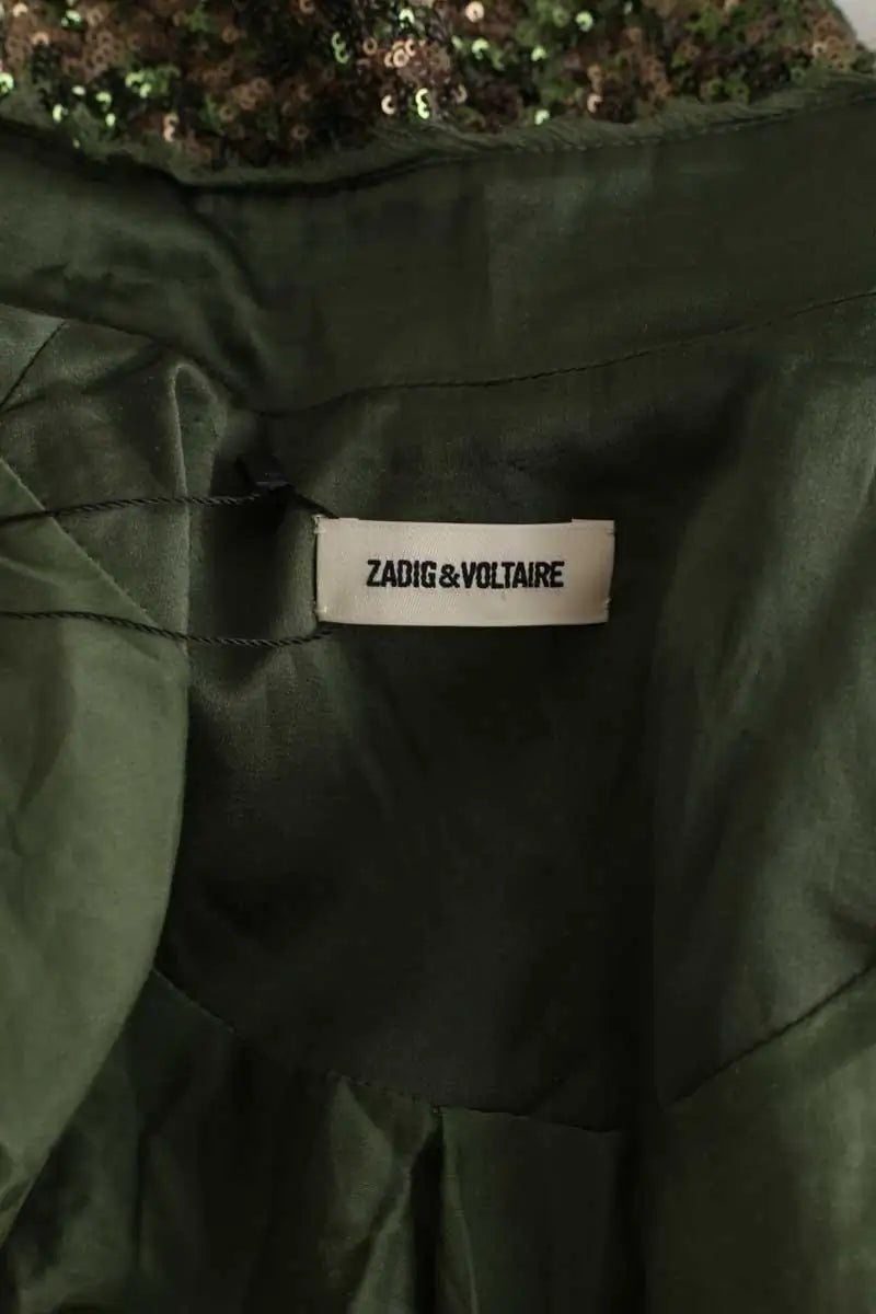 Veste Zadig & Voltaire Vert en Paillettes