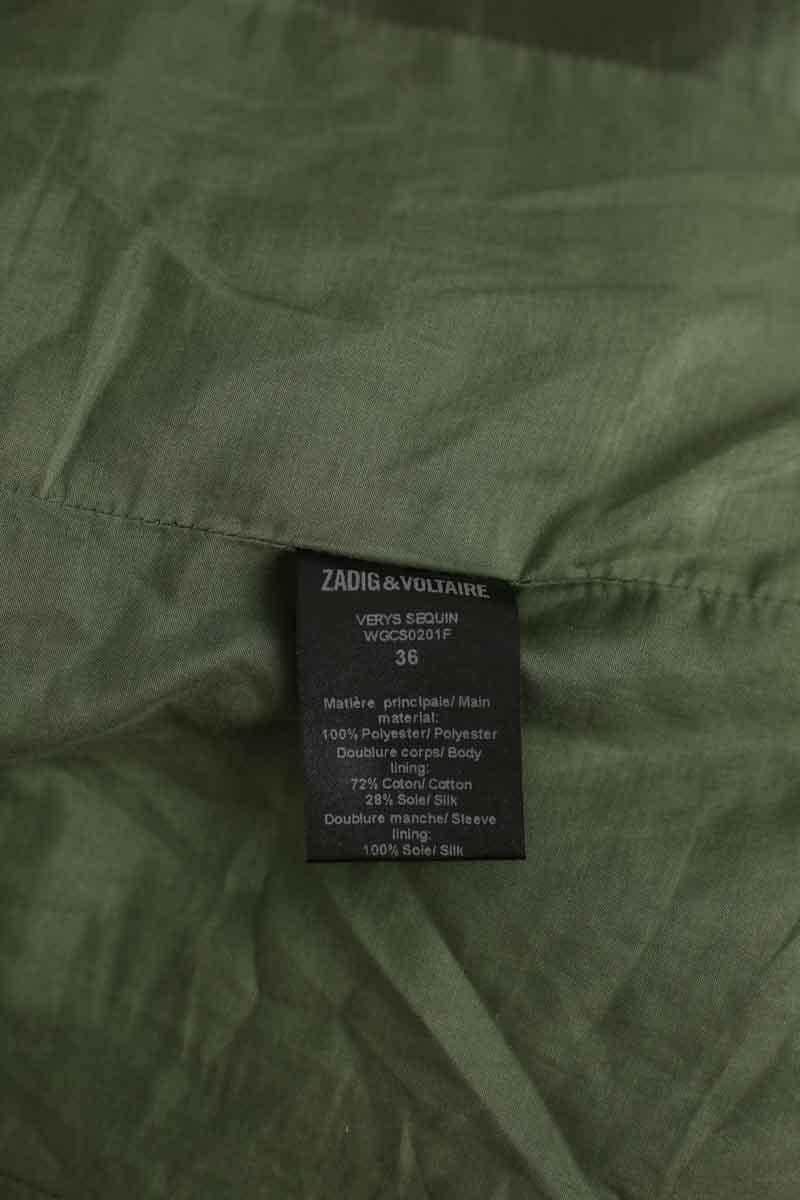 Veste Zadig & Voltaire Vert en Paillettes