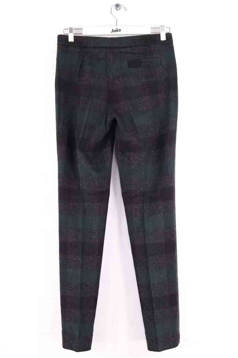 Pantalon droit Jil Sander Argent en Laine