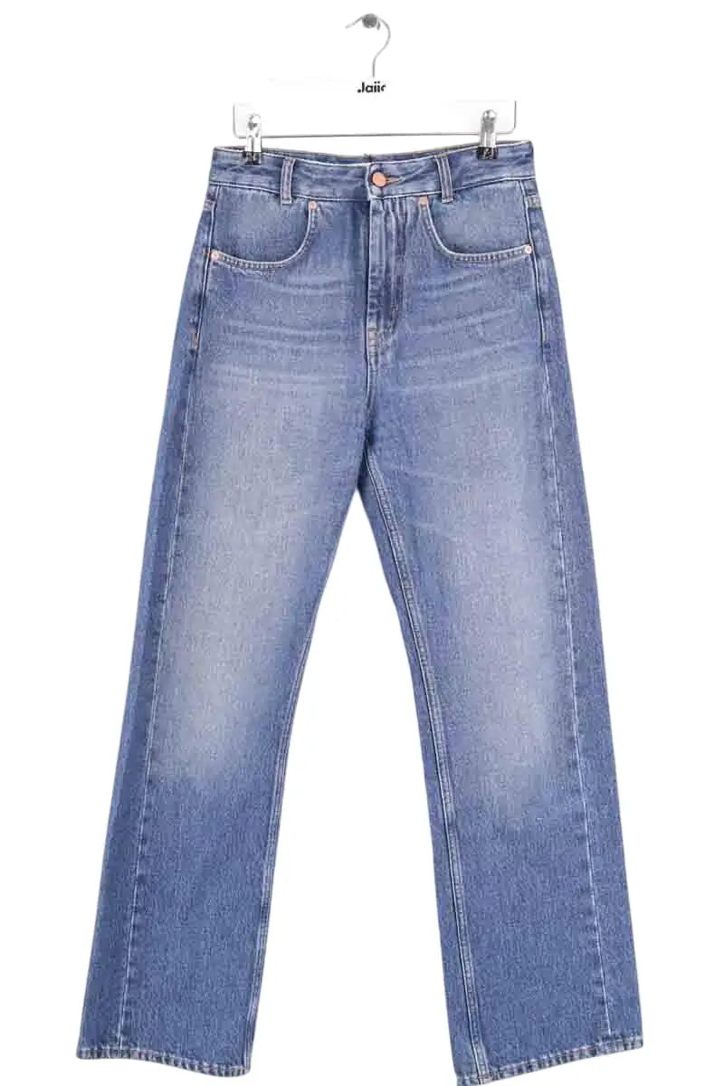 Jean droit Bite Studios Bleu en Coton, taille XS - Seconde Main