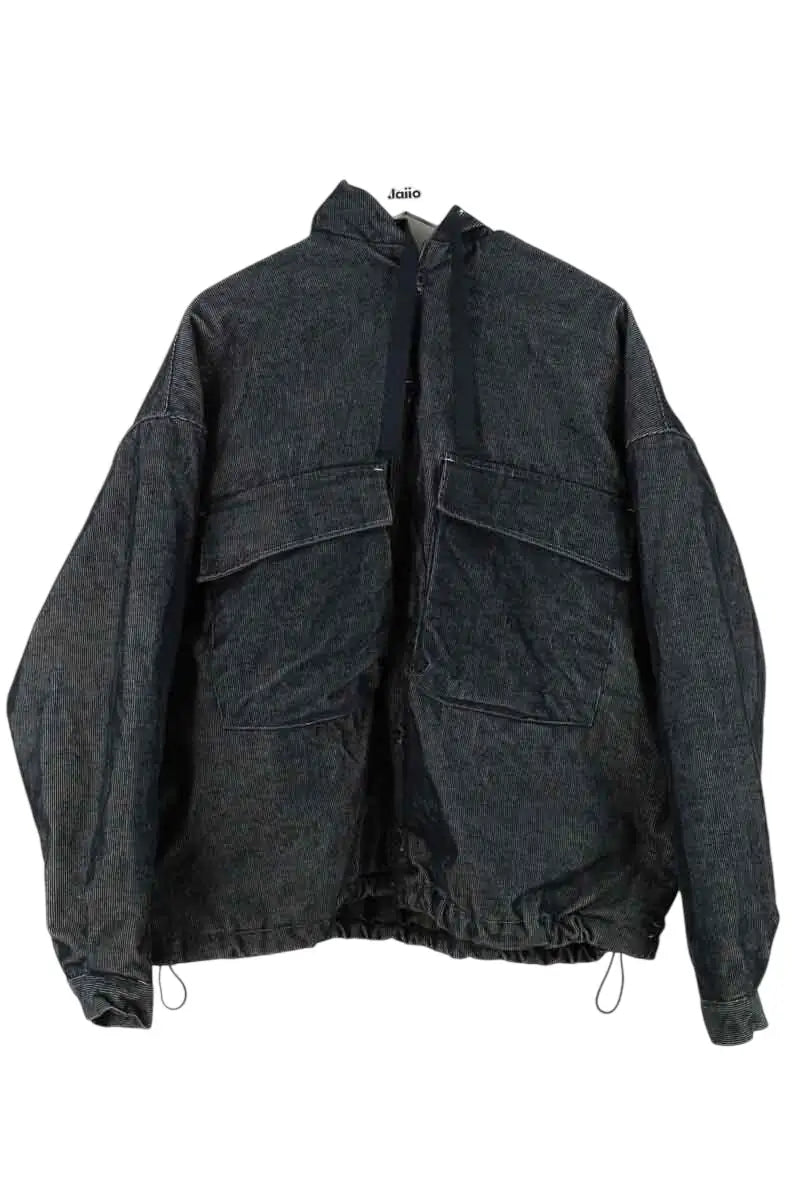 Doudoune The Frankie Shop Marine en Coton, taille M - Seconde Main