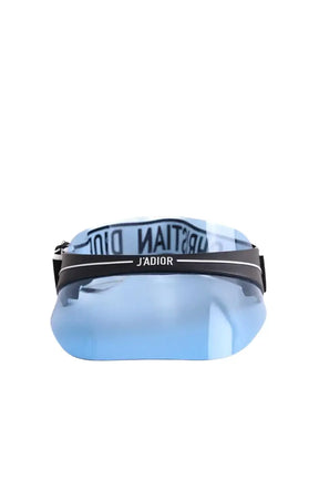 Visière Dior Bleu en Synthétique, taille M - Seconde Main
