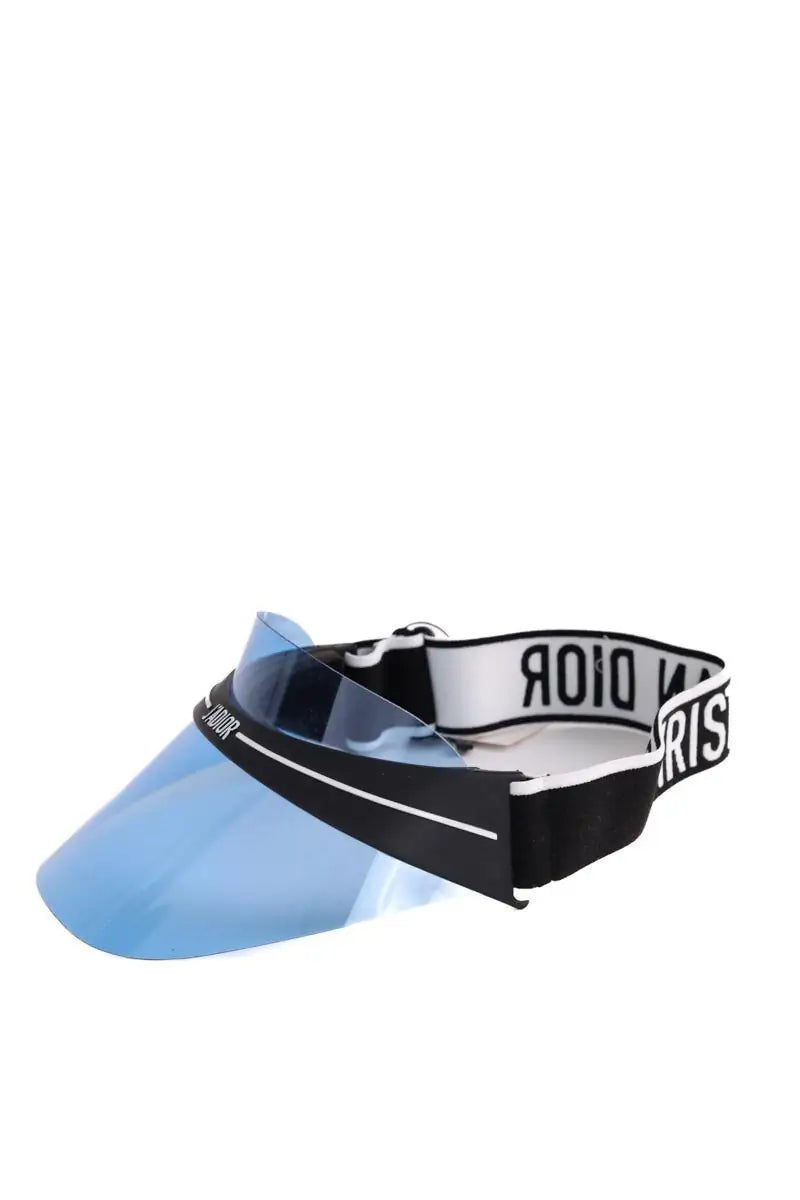 Visière Dior Bleu en Synthétique