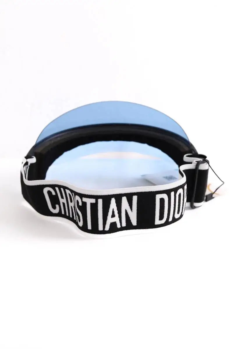 Visière Dior Bleu en Synthétique