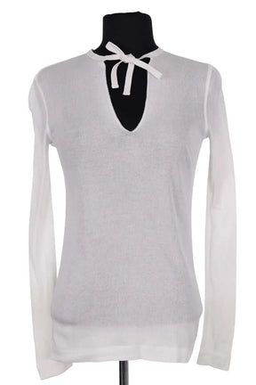 Top Joseph Blanc en Coton, taille XS - Seconde Main