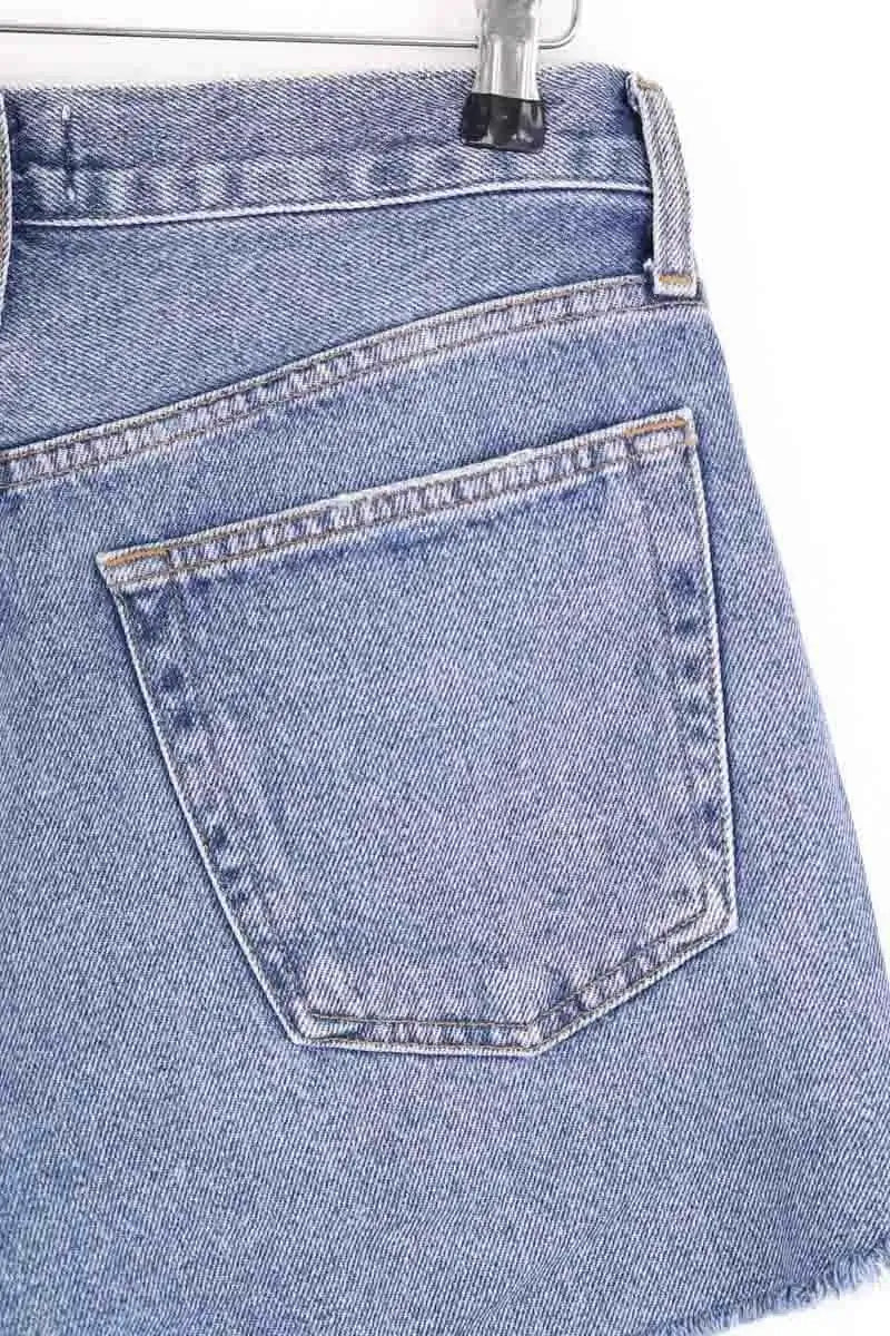 Mini short Agolde Bleu en Coton