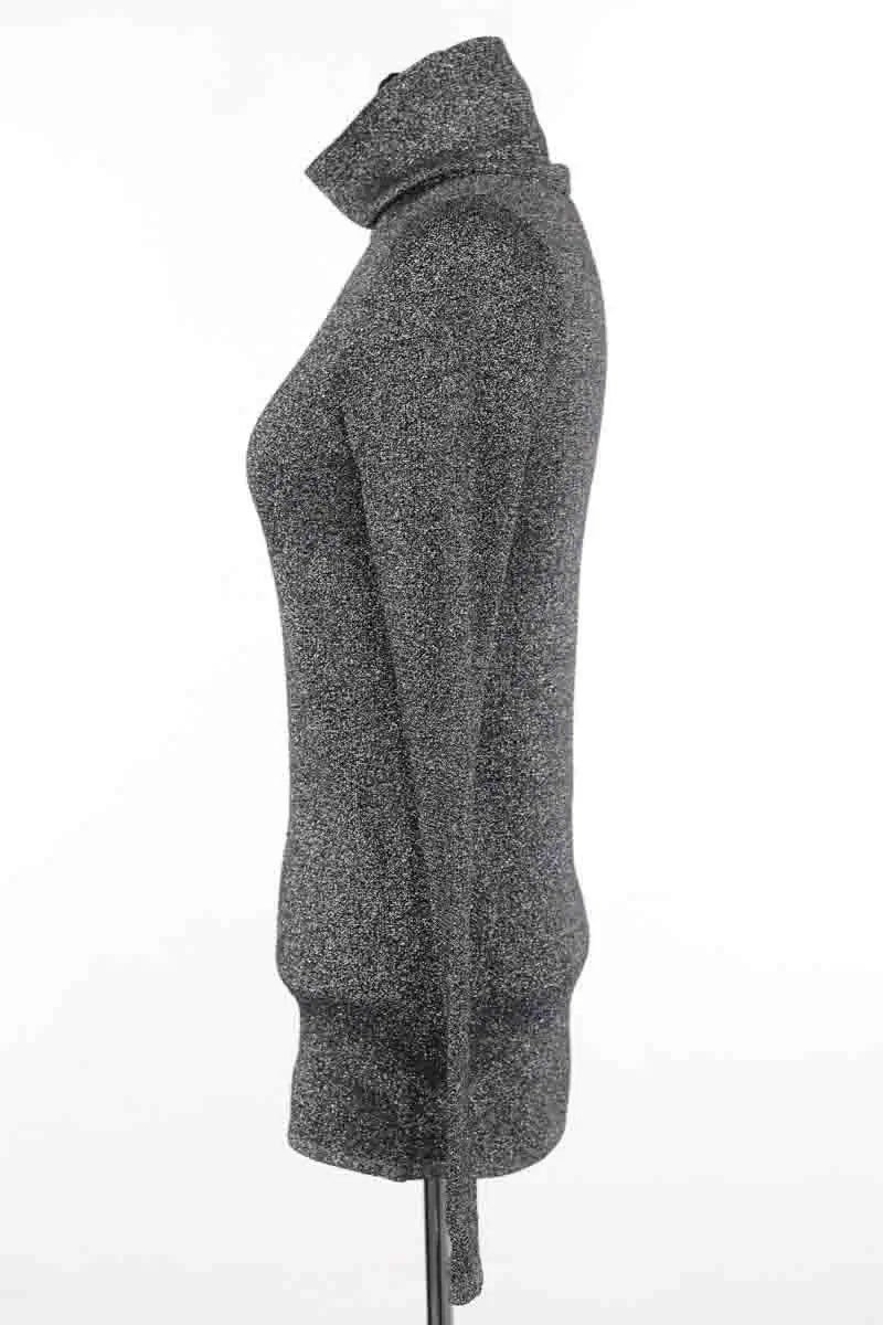 Pull Sandro Argent en Viscose