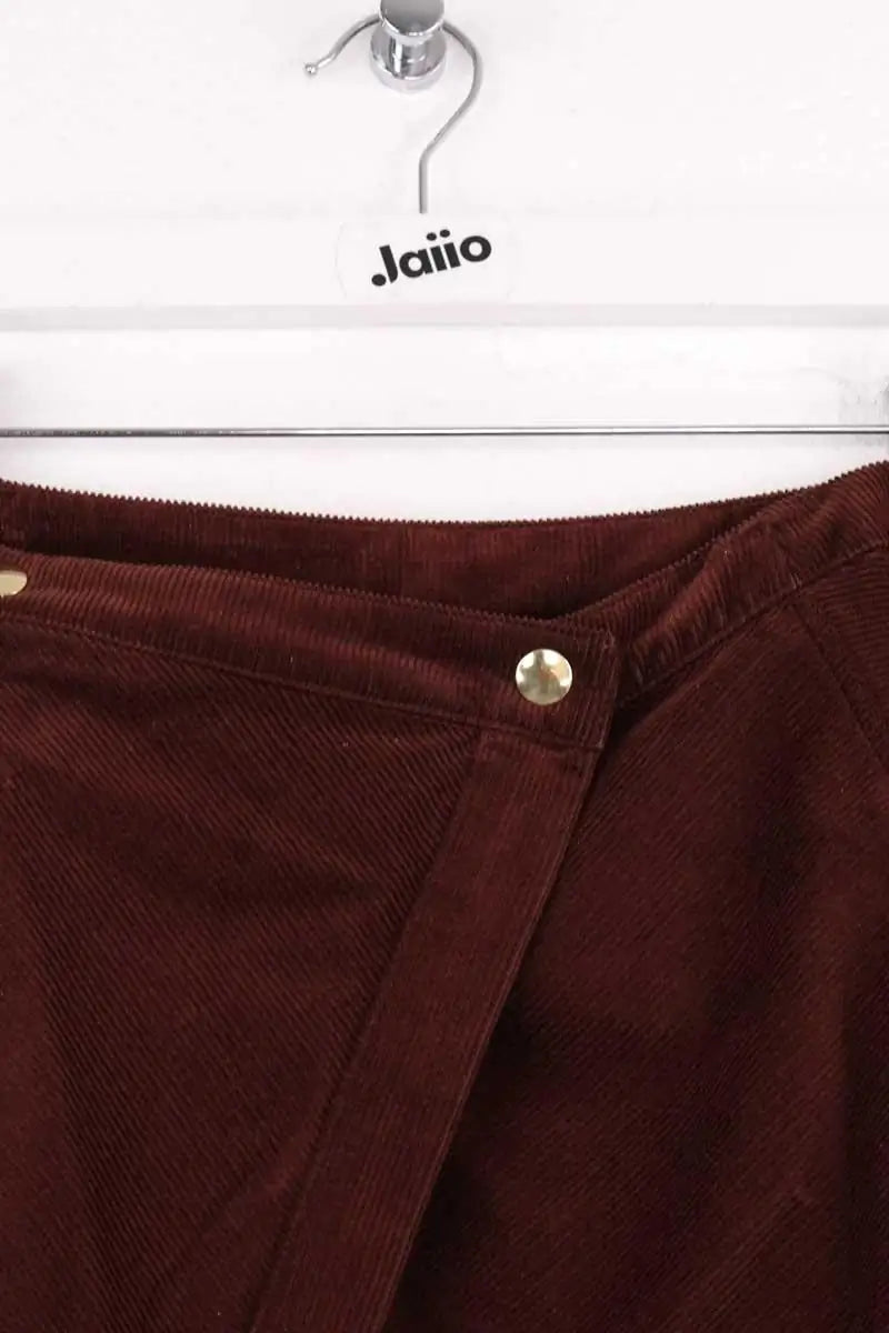 Jupe Acne Studios Bordeaux en Velours