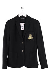 Blazer Ralph Lauren Noir en Synthétique, taille M - Seconde Main