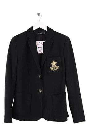 Blazer Ralph Lauren Noir en Synthétique, taille M - Seconde Main