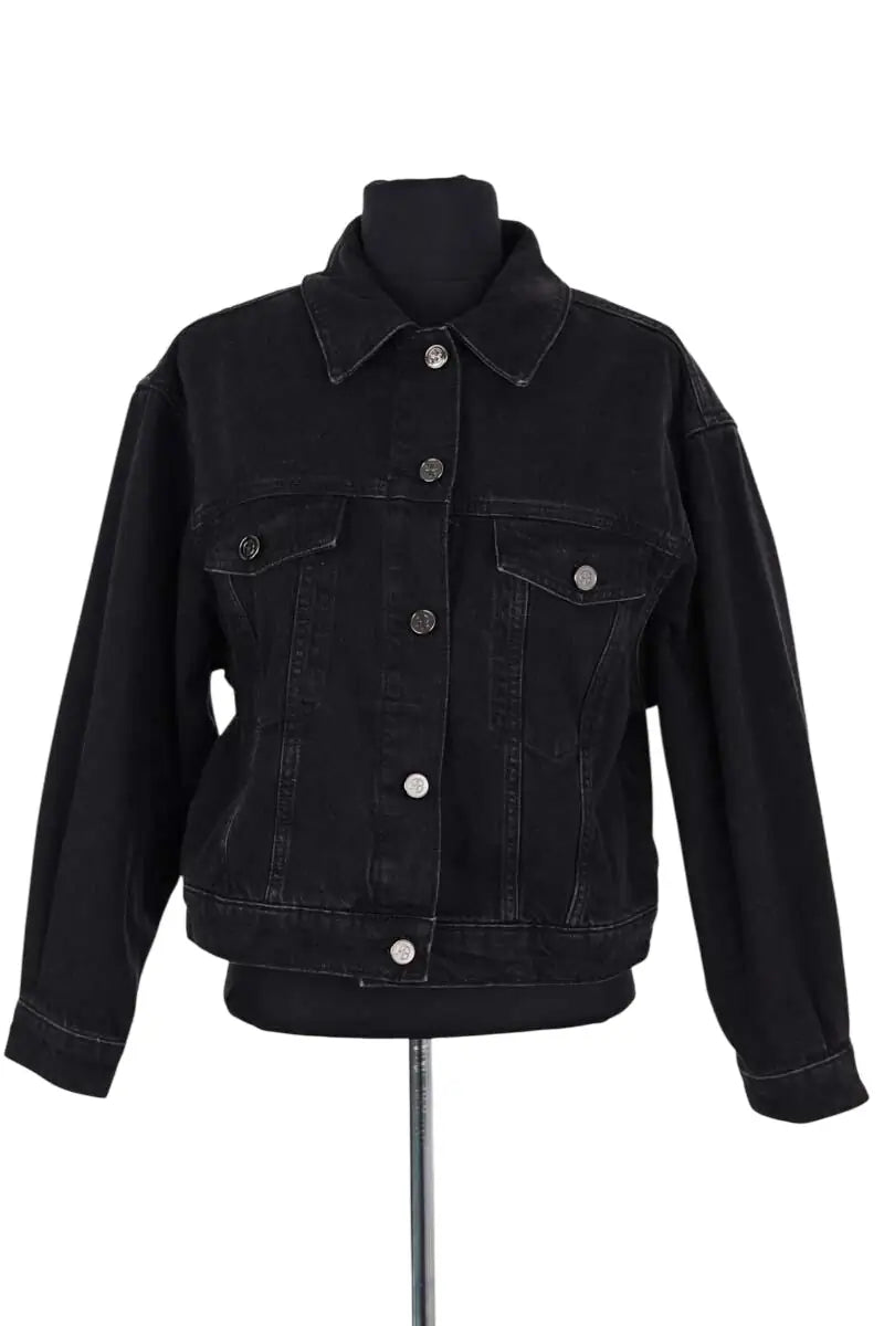 Veste Anine Bing Noir en Coton, taille XS - Seconde Main