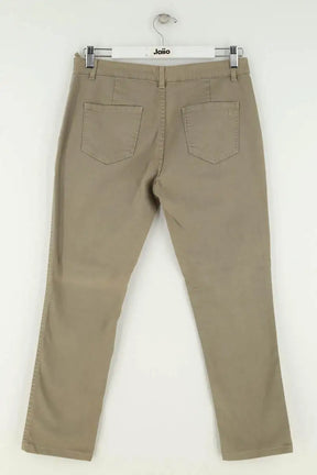 Pantalon droit Labdip Kaki en Coton