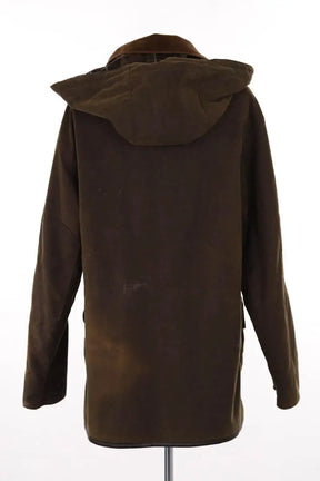 Manteau Barbour Kaki en Daim