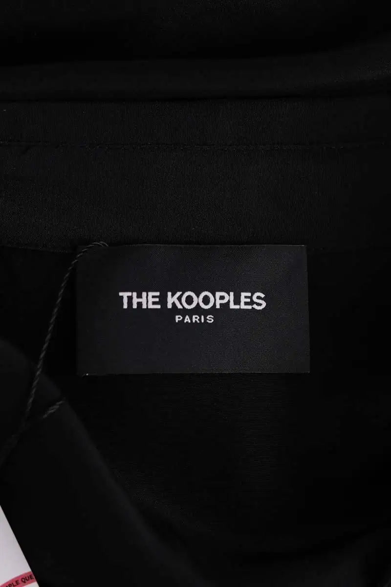 Chemise The Kooples Noir en Soie