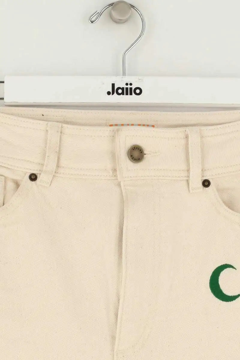 Jean large Sézane Beige en Coton