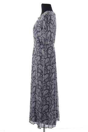 Robe Claudie Pierlot Marine en Viscose