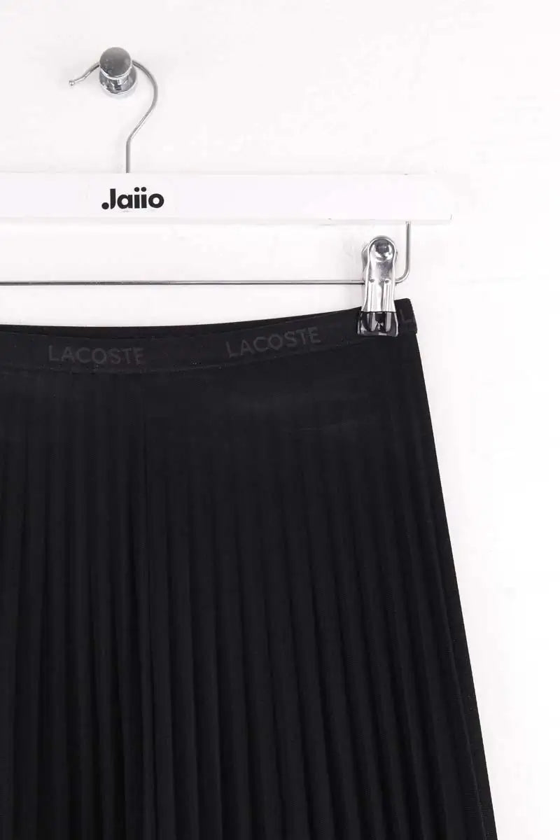 Jupe Lacoste Noir en Synthétique