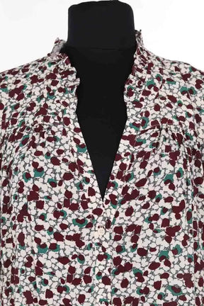 Robe Ba&Sh Bordeaux en Viscose