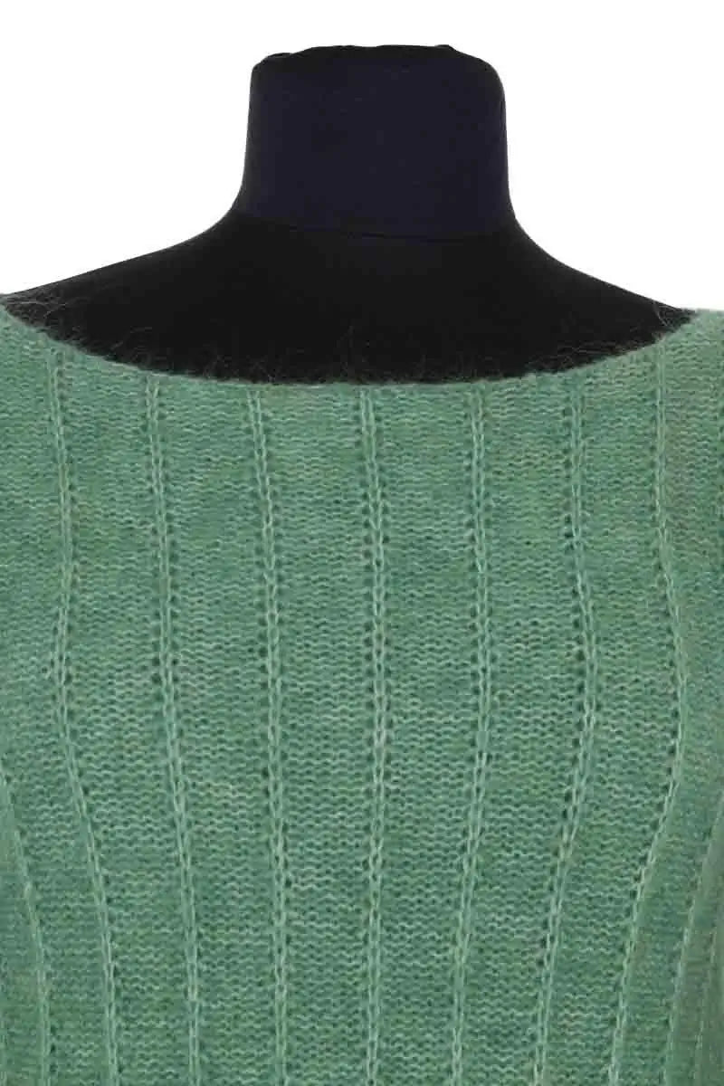 Pull Sézane Vert en Laine