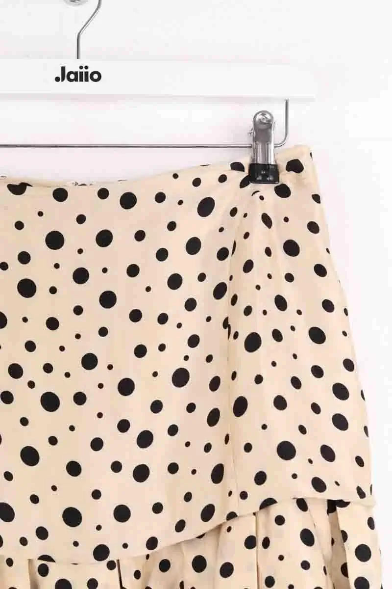 Mini jupe Dolce & Gabbana Beige en Soie