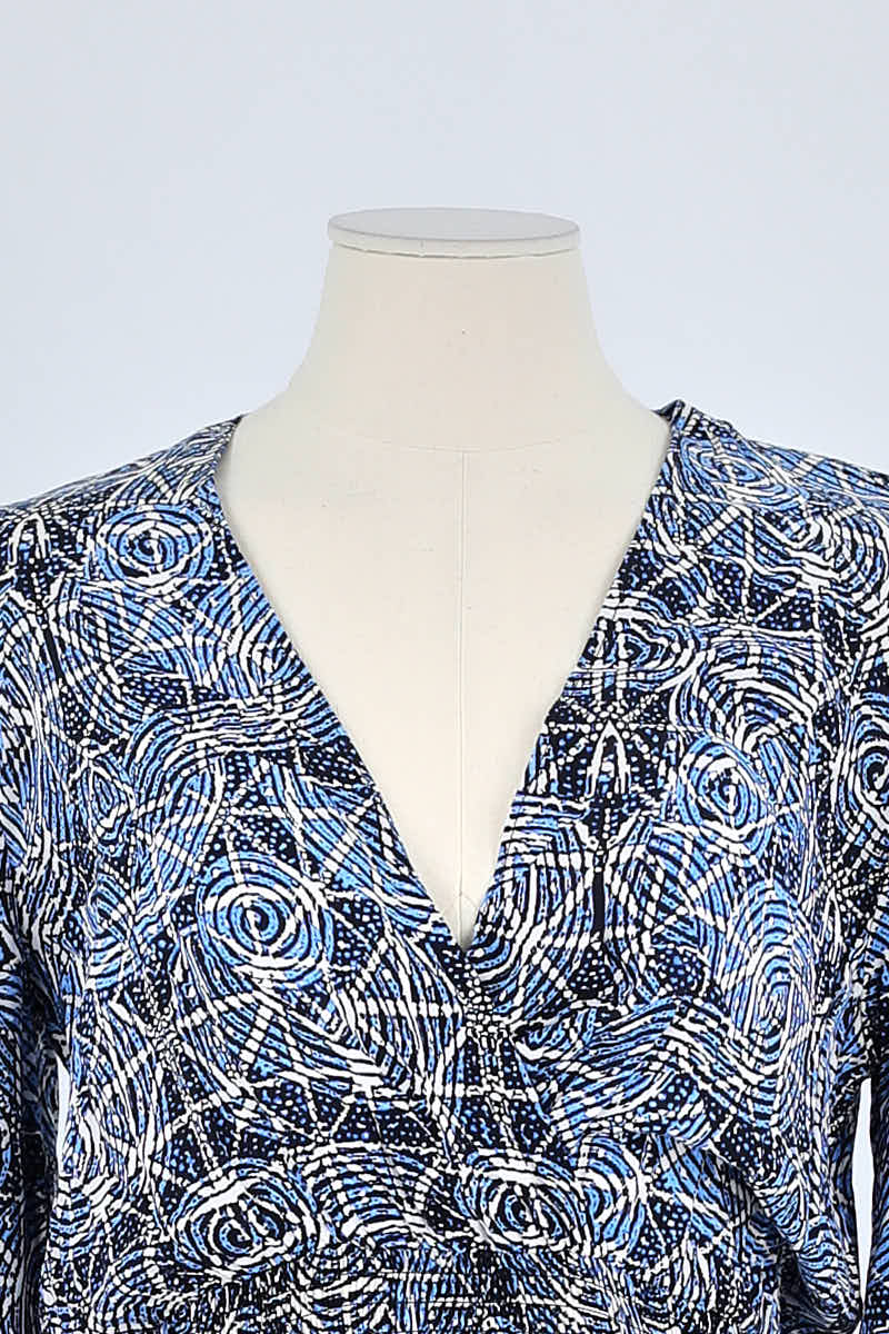 Robe Maje  Bleu